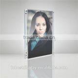 Super Pop Famous Brand Double Sided Acrylic Frameless Picture Frame/acrylic Magnetic Photo Frame