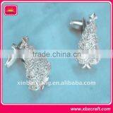Christmas Tree Mens Cuff Links, Reindeer Style Mens Cufflinks