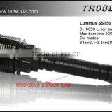 Tank007 Most Powerful 1000 Lumen Rechargeable Police Flashlight Torch TR08L thumbnail-3