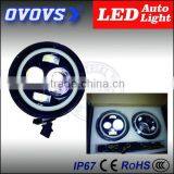 7 Inch Round Led Headlight for Offroad, J-eep Wrangler 7 Inch Led Headlight, 7 Inch Round Led Headlight 12v 24v thumbnail-1