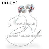 ULDUM Cheap skull fashion in-ear earphone