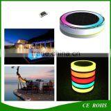 New Arrival Outdoor IP68 Remote Control Swimming Pool LED Solar Powered Decorative RGB Light