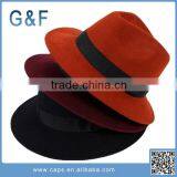 New Fashion Felt Floppy Hat Wholesale Felt Fez Hat For Lady thumbnail-3