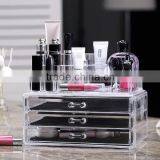 Acrylic Jewelry & Cosmetic Storage Display Organizer Storage Bins thumbnail-4