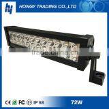 WORKING LIGHT BAR,OFF ROAD LED BAR FLOOD LIGHT,IP 67 9-32V 72W CRE E LED LIGHT BAR