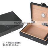 Wholesale Wooden Cigar Boxes Travel Humidor thumbnail-1