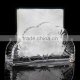 Glass Napkin Ring Glass Napkin Holder Glass Card Holder Restaurant Napkin Holder thumbnail-3
