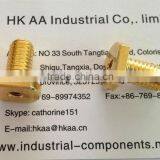 Gold Plated Flat t Head Through Hole Screw Bolt
