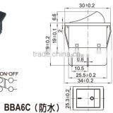 Double Pole Small Pin Mini Rocker Switch T120,rocker Switch Used in Desk USB Mini Fan thumbnail-6