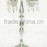 Aluminium Wedding Candelabra With Silver Finish
