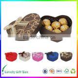 High Quality and Competitive Price Handmade Heart Cardboard Chocolate Box thumbnail-1