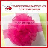 Colorful Handmade Carnation Flower Ribbon for the Mothers' Day Gift Packing