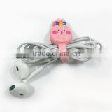 Yiwu Suppliers Cartoon Cute Earphone Soft PVC Coil Winder thumbnail-5