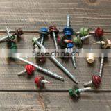 Hex Washer Head Self Drilling Screws With Color Painted Roofing Screw thumbnail-6