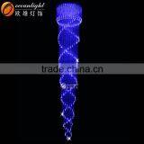 Color Changing Fiber Optic Light Fiber Optic House Light House Fiber Optic Chandelier Crystal OM953W thumbnail-3