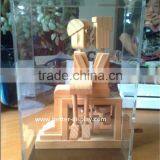 Custom Clear Acrylic Terrarium Figurines