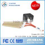 Worldwide Travel Adapter With US,EU,UK,AUS Plugs for Worldwide thumbnail-5