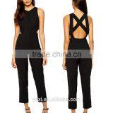 Sweetheart Neckline Good Sewing Special Back Long Women Jumpsuit thumbnail-1