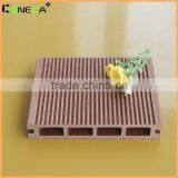 Weather-resistant Anti-UV HDPE Wood Plastic Composite Exterior WPC Decking thumbnail-5