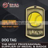 2015 top sell metal tourist souvenir dog tag