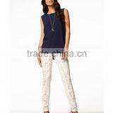Top Quality Abstract Women Skinny Jeans Pants (LOTX158) thumbnail-2