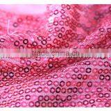 Newest Design Cheap Shiny Red Stretched Sequin Waterproof Upholstery Fabric thumbnail-3