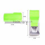 Cosylife Wall Mounted/Dustproof Kid'sToothpaste Dispenser Toothbrush Holder Toothpaste Squeezer 5 Toothbrush Holders With Cover thumbnail-2