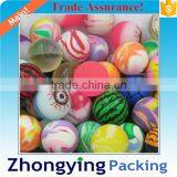 Mixture Color Plastic Rubber ball for toy vending machines