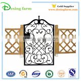 Powder coating modern wrought iron gate designs for sale