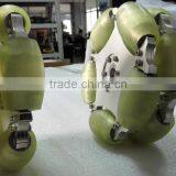 203mm Heavy Duty Industrial Omni Directional Wheel With Pu Roller (professional Custom,payload:80KG/pcs ) thumbnail-1