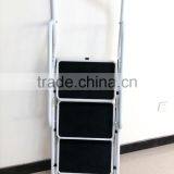 EN131 Chuangquanxing 2,3,4 Steps Steel Ladder With Side Rail, Colored Step Ladder Steel Material thumbnail-6