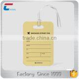 OEM Connected Baggage Luggage Tag With Transparent Rope thumbnail-1