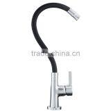 Silicone Kitchen Sink Faucet Universal Tube Spring Flexible Gooseneck Hose thumbnail-3