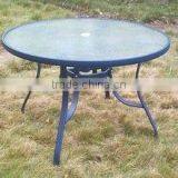 Aluminum. Glass Table thumbnail-1