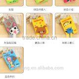 Promotional Lovely Various Cartoon Types Eco-friendly Soft Silicone Credit Card Holder thumbnail-2