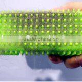 CY064 Pet Comb Mucous Wool Implement Silicone Brush Cat and Dog Fur Cleaner Pets Hair Comb thumbnail-2