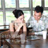 Newest Hook Style Hands Free Earphone High Quality Wireless HIFI Stereo Bluetooth Headset thumbnail-4