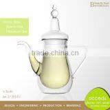 Pyrex Glass Custom Interesting Handcrafted Wholesale Chinese Teapot Set thumbnail-2