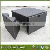 China 2015 New Desige Glass Dining Table in the Garden Outdoor Furniture thumbnail-1