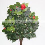 Artificial Azalea Leaves,Cheap Decorative Artificial Flower China Wholesale thumbnail-6