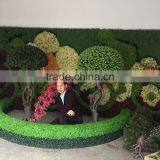 Milan Grass Wall Greenery Fake Assorted Plant Wall thumbnail-3
