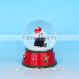 Lovely Chrismas Penguin Resin Snow Globe For Sale thumbnail-3