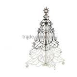 Hot Sale Silver Christmas Tree Hanging Ornament Stand with Crystals from Swarovski