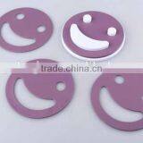 5pc Round Emoji Heat Insulation Pad Hollowing Plastic Pot Holder thumbnail-3