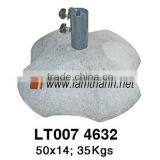 Vietnam Cement White Square Decoration Grey Umbrella Base thumbnail-1