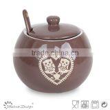 Cute Kitchen Items Tea Coffee Sugar Salt Ceramic Storage Jar thumbnail-4