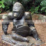 High Quality Gorilla Statue for Garden Decoration VSL-092 thumbnail-2