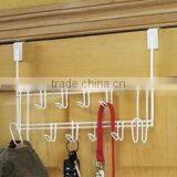 2016 Metal Powder Coat Overdoor Hook Storage Rack With Hat Rack Hooks thumbnail-3