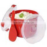 High-heat resistance cookware rice cooker microwave rice steamer