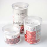 Plastic Spice Airtight Round Shape Containers